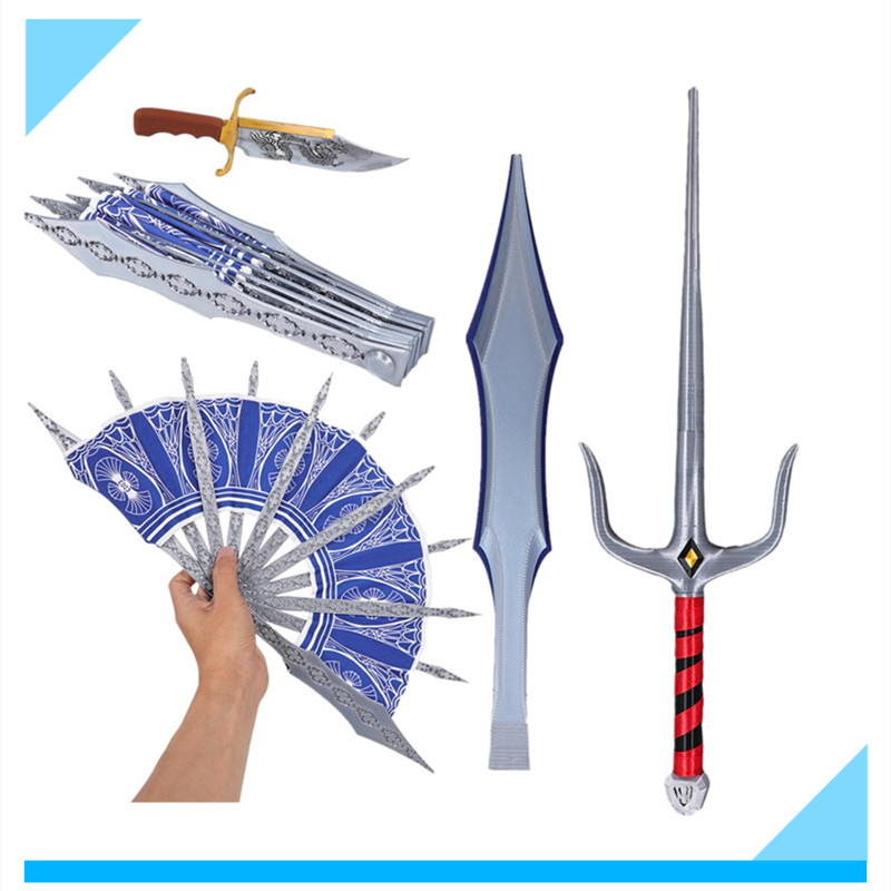 Cosplay Prop Dagger - Kitana Penggemar Cosplay Alat Peraga Kipas