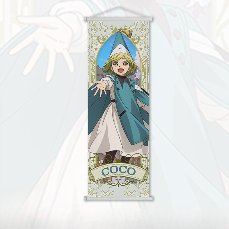 Cosplay Prop Painting - Poster Gantung Atelier Topi Penyihir 25X75Cm
