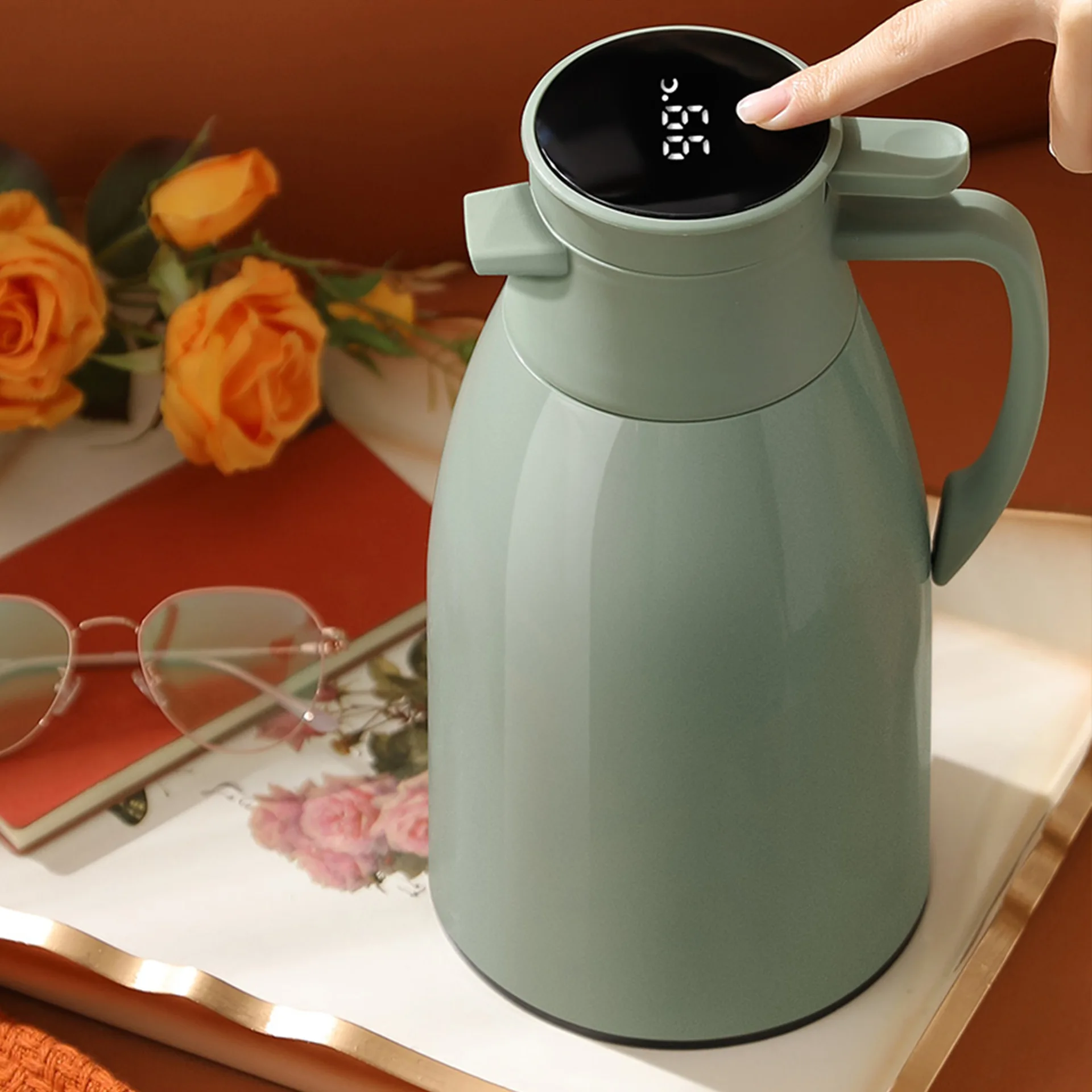Worbla Thermoplastic - Ketel Termal Dapur Kopi Tampilan Digital