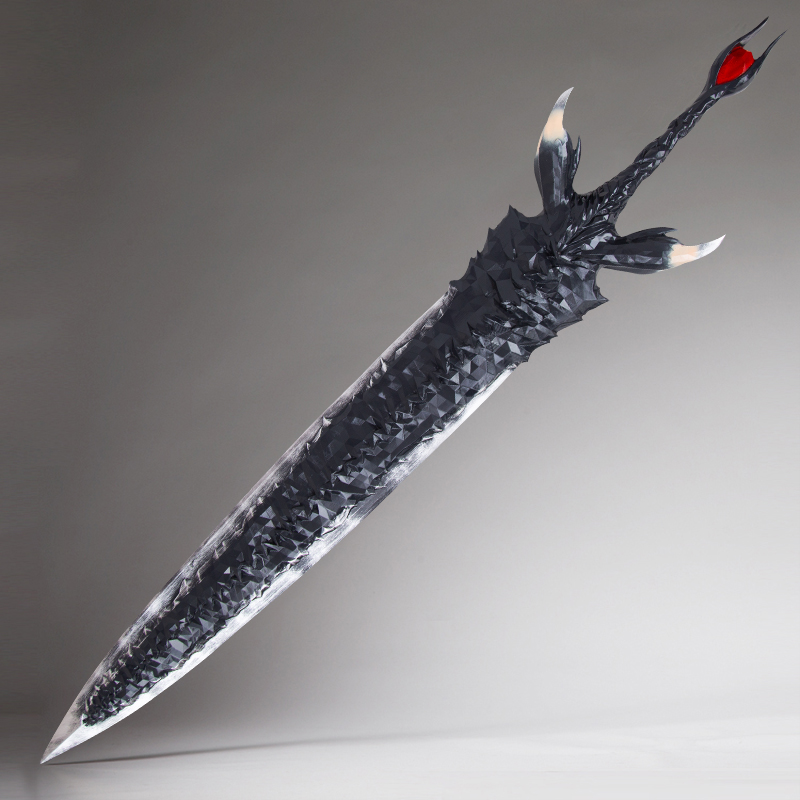 Bloodborne Cosplay Prop - Alat Peraga Cosplay Pedang Anime Devil