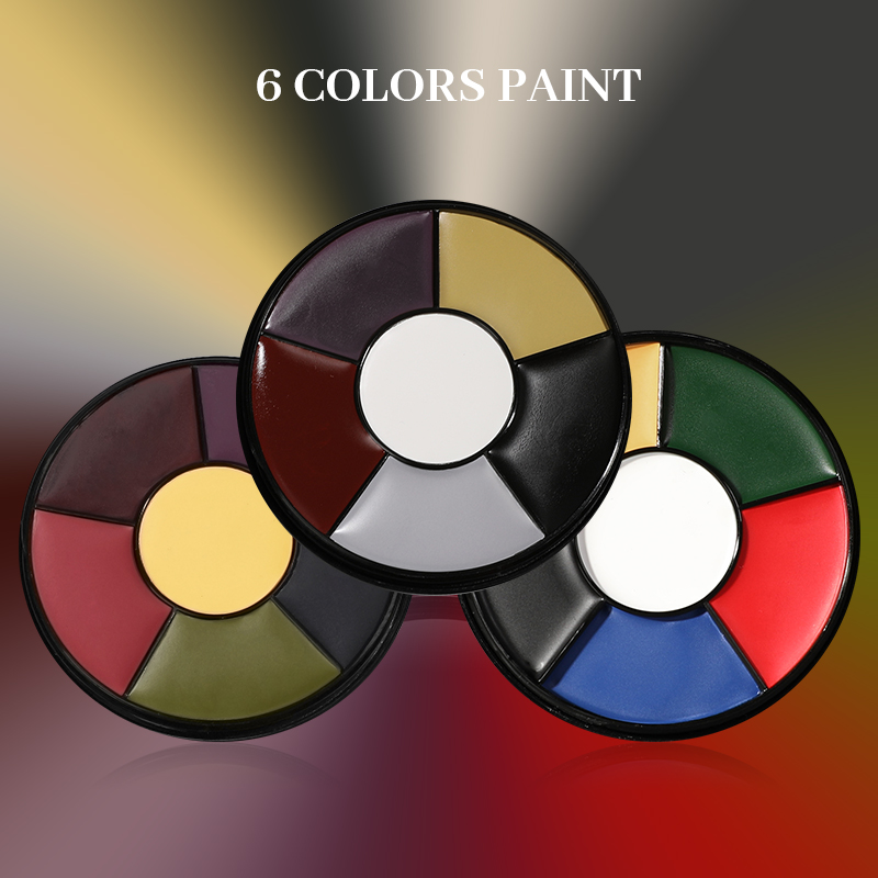 Palet cat wajah minyak 6 warna - Body Paint Sfx ulasan dan harga