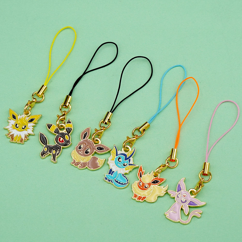 6 Buah Gantungan Kunci Anime P - Evoker Cosplay Prop ulasan dan harga