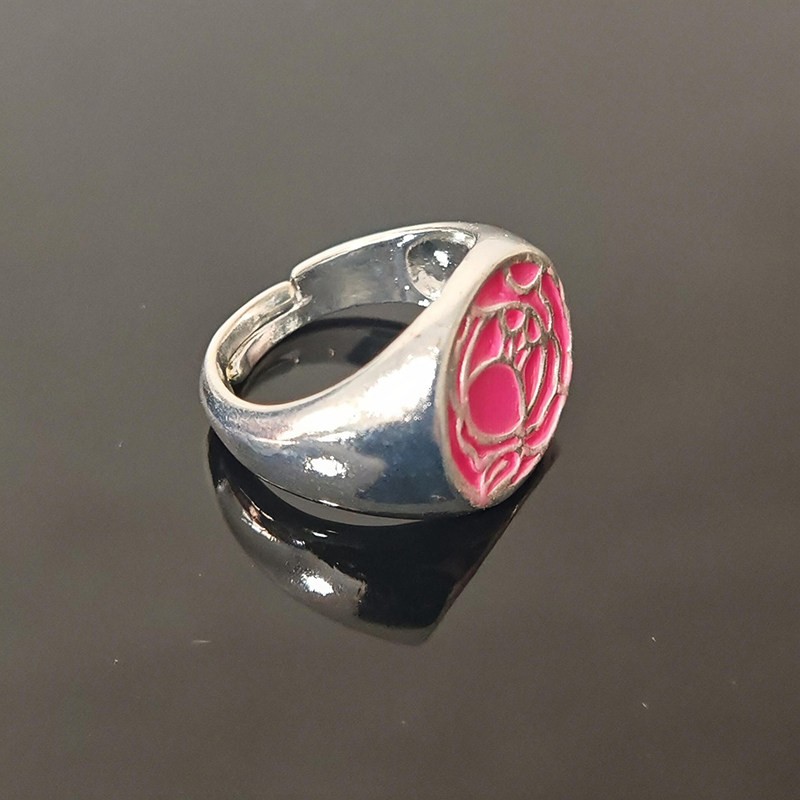 Cincin Mawar Merah Muda Tenjou - Cosplay Prop Diy ulasan dan harga