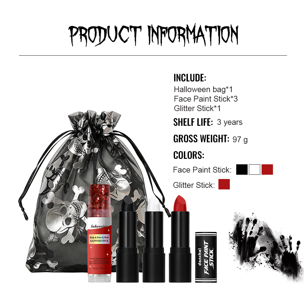 DANCHEL Horror SFX Makeup Kit  - Body Paint Sfx ulasan dan harga