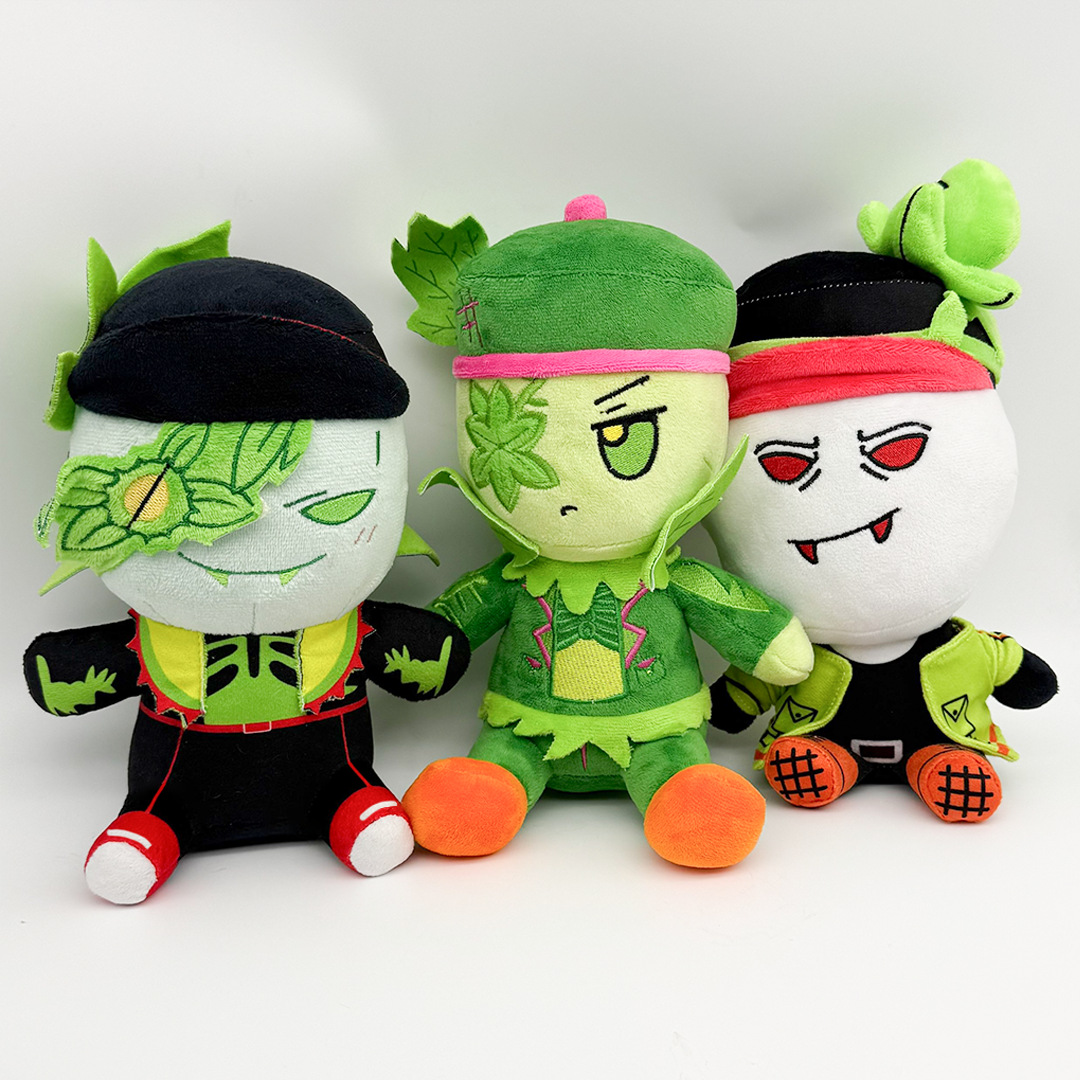 Boneka Lucu Lobak Hijau Plushi - Cosplay Plushie Prop ulasan dan harga