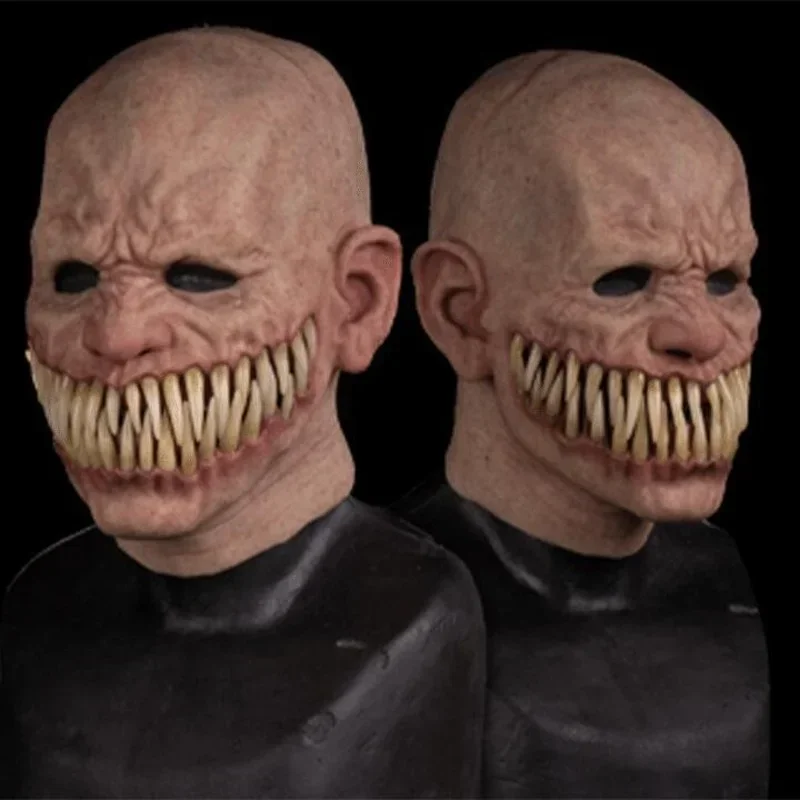 Topeng Monster Lateks Menyeram - Cosplay Prop Designer ulasan dan harga
