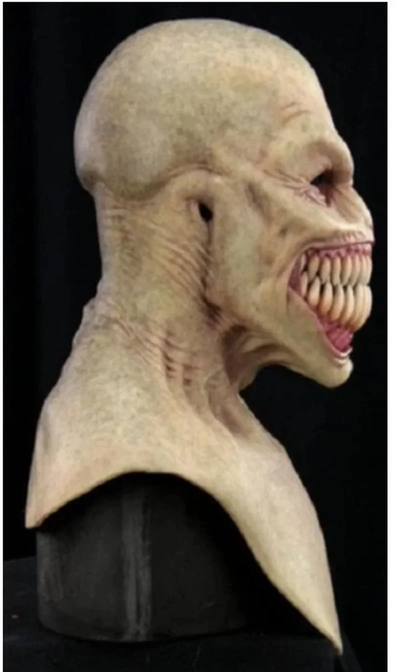 Topeng Monster Lateks Menyeram - Cosplay Prop Designer ulasan dan harga
