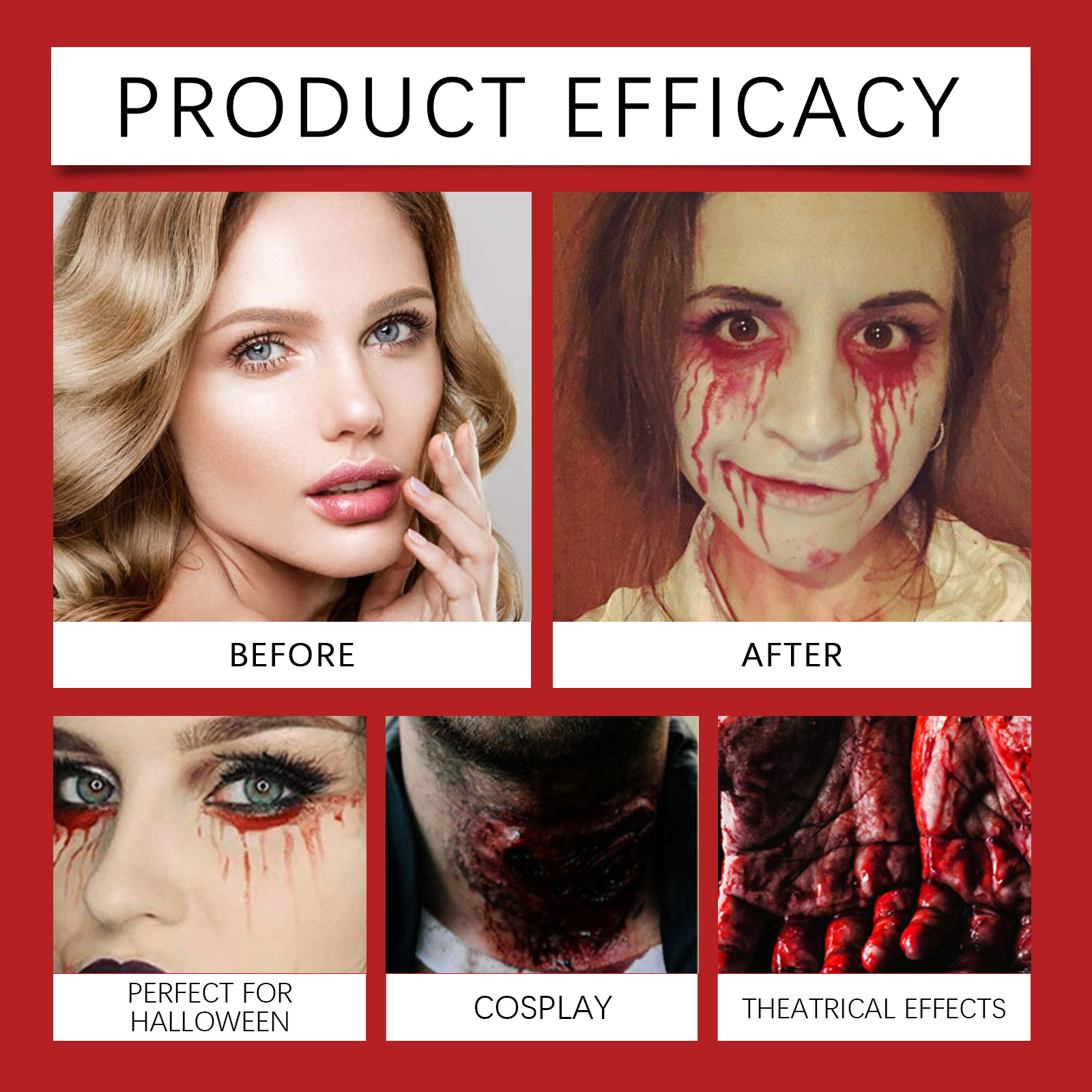 Semprotan Darah Palsu Profesio - Body Paint Sfx ulasan dan harga