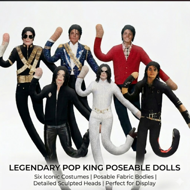 Boneka Michael Jackson 2026, F - Evoker Cosplay Prop ulasan dan harga