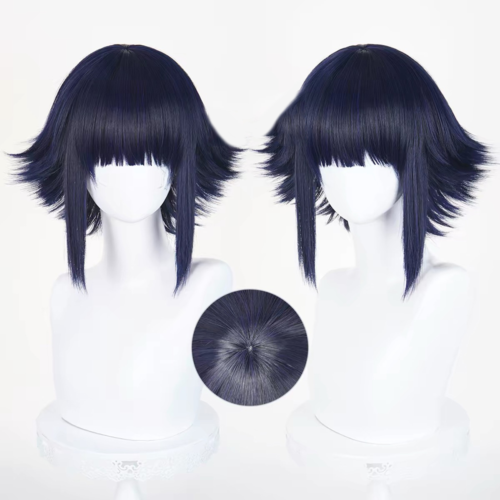 HAIRJOY Wig Cosplay Hyuga Hina - Wig Fiber Net ulasan dan harga