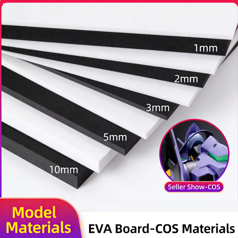Bahan Papan Busa EVA Hitam 38- - Cosplay Prop Foam Board ulasan dan harga